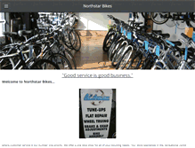 Tablet Screenshot of northstarbike.com